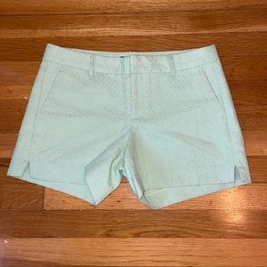 NWOT Banana Republic Factory Seafoam Green Textured Chino Shorts